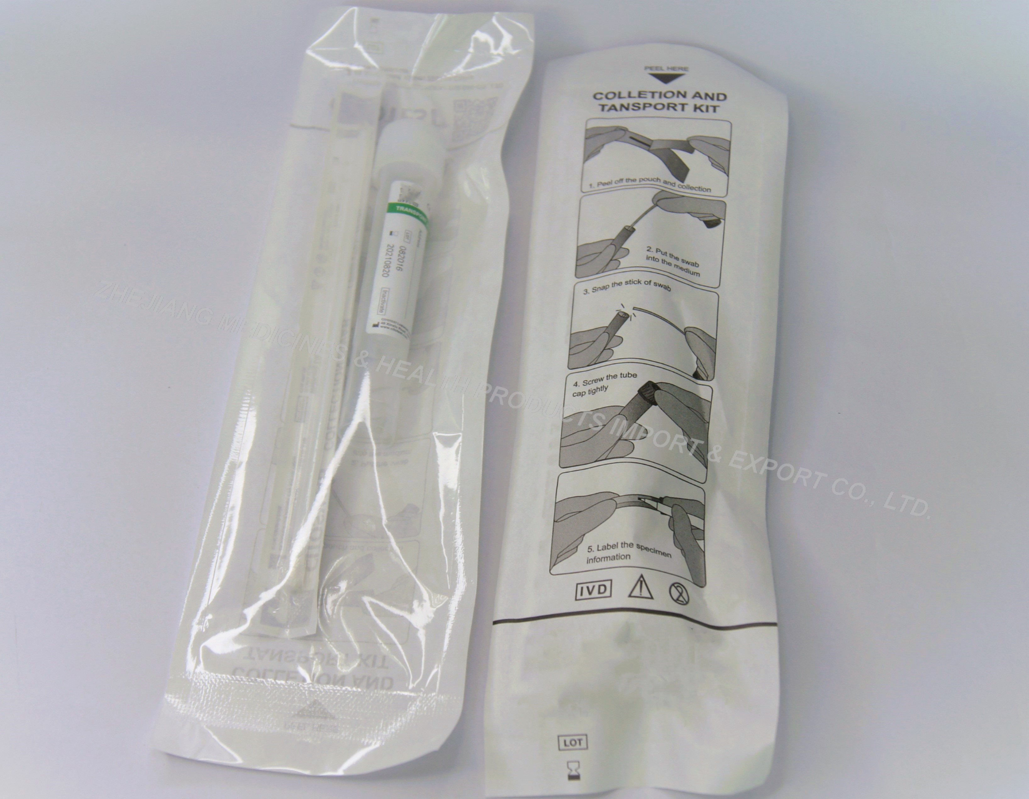 Sample Collection Kit (Swab & Collection Tube Kit)