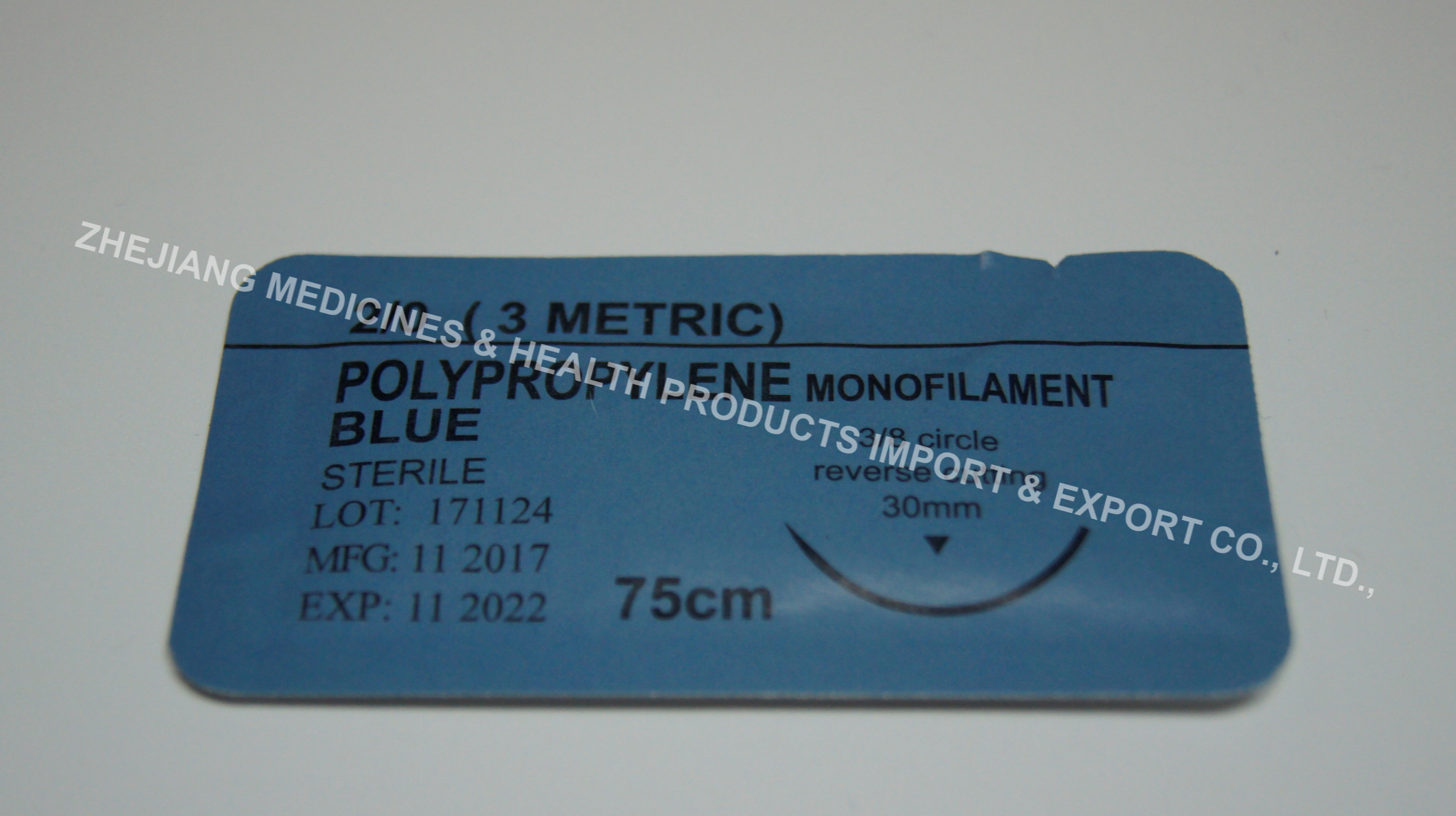 Disposable Monofilament Polypropylene Suture