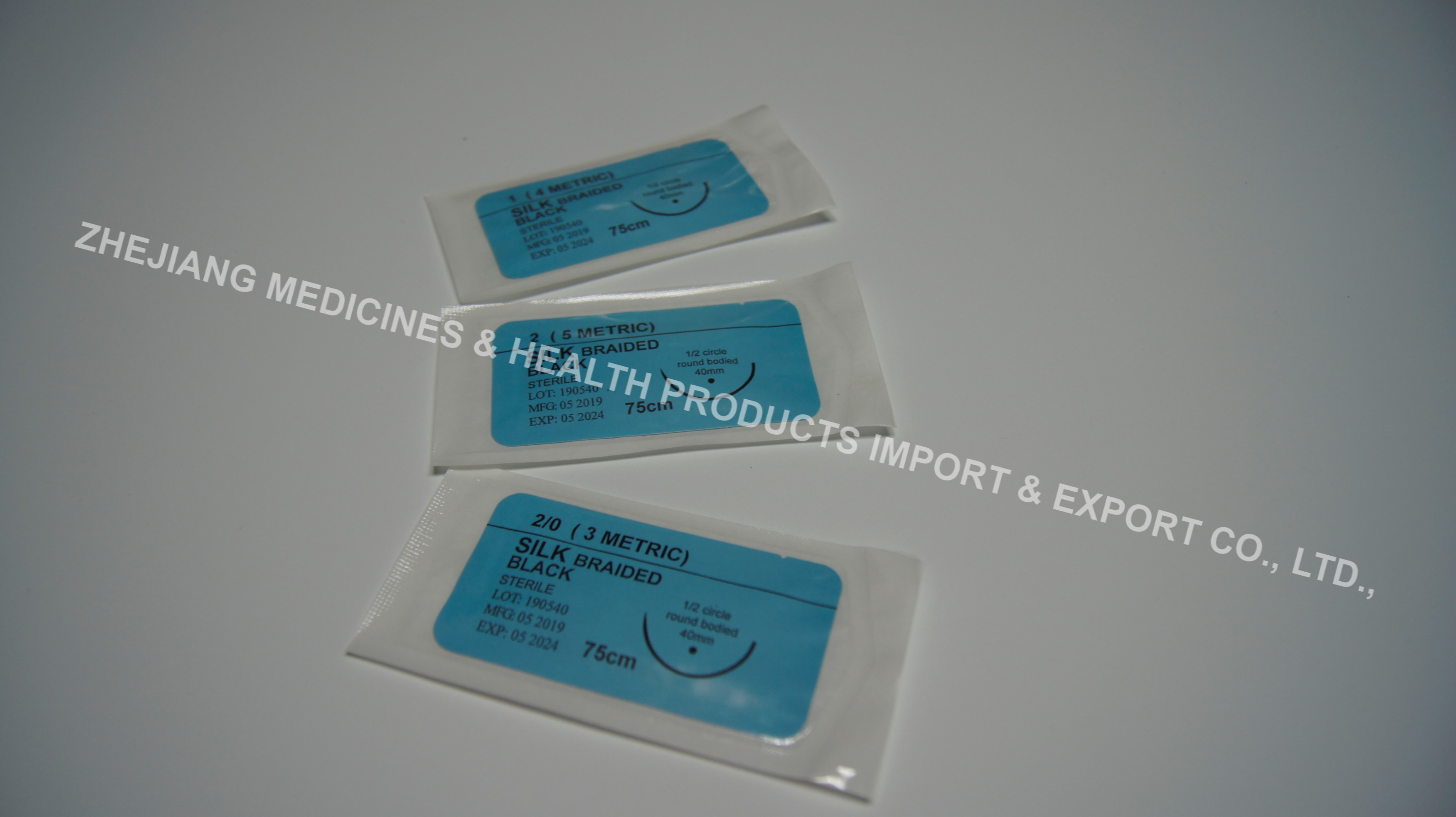 Disposable Braided Silk Suture