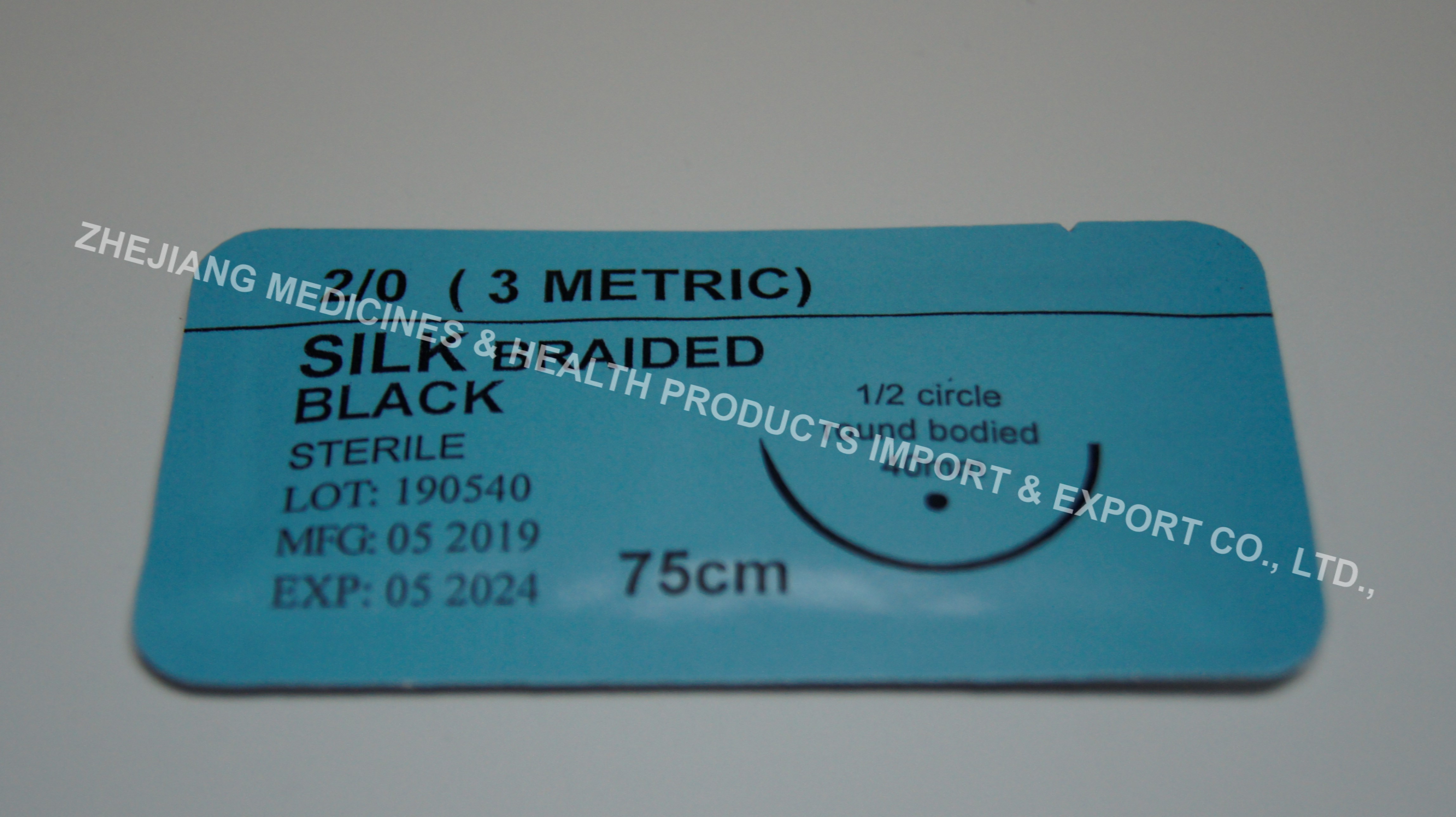 Disposable Braided Silk Suture