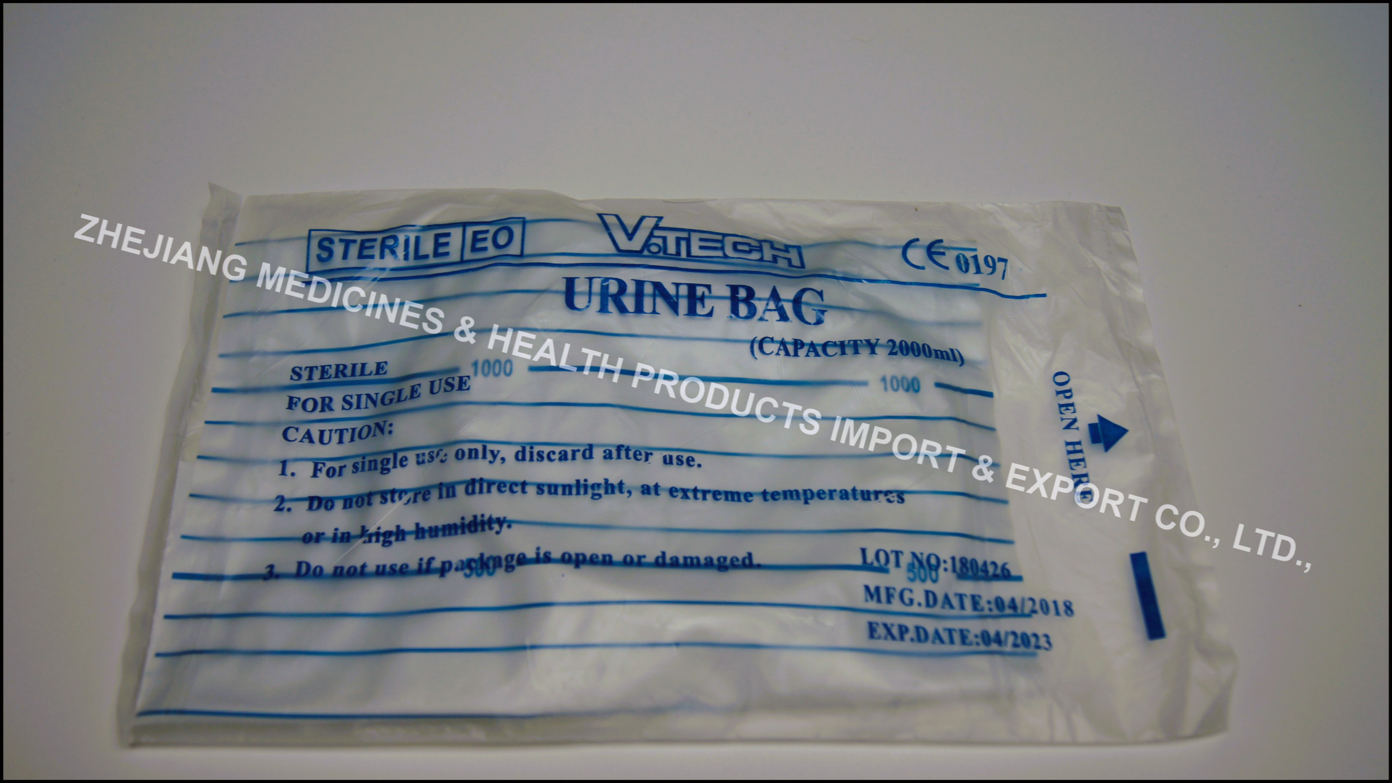 Disposable Sterile Urine Bag